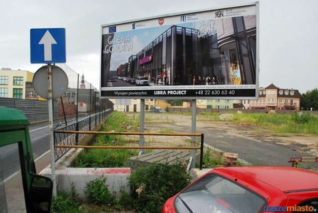 Galeria Goplana ma być gotowa na początku 2016 roku.