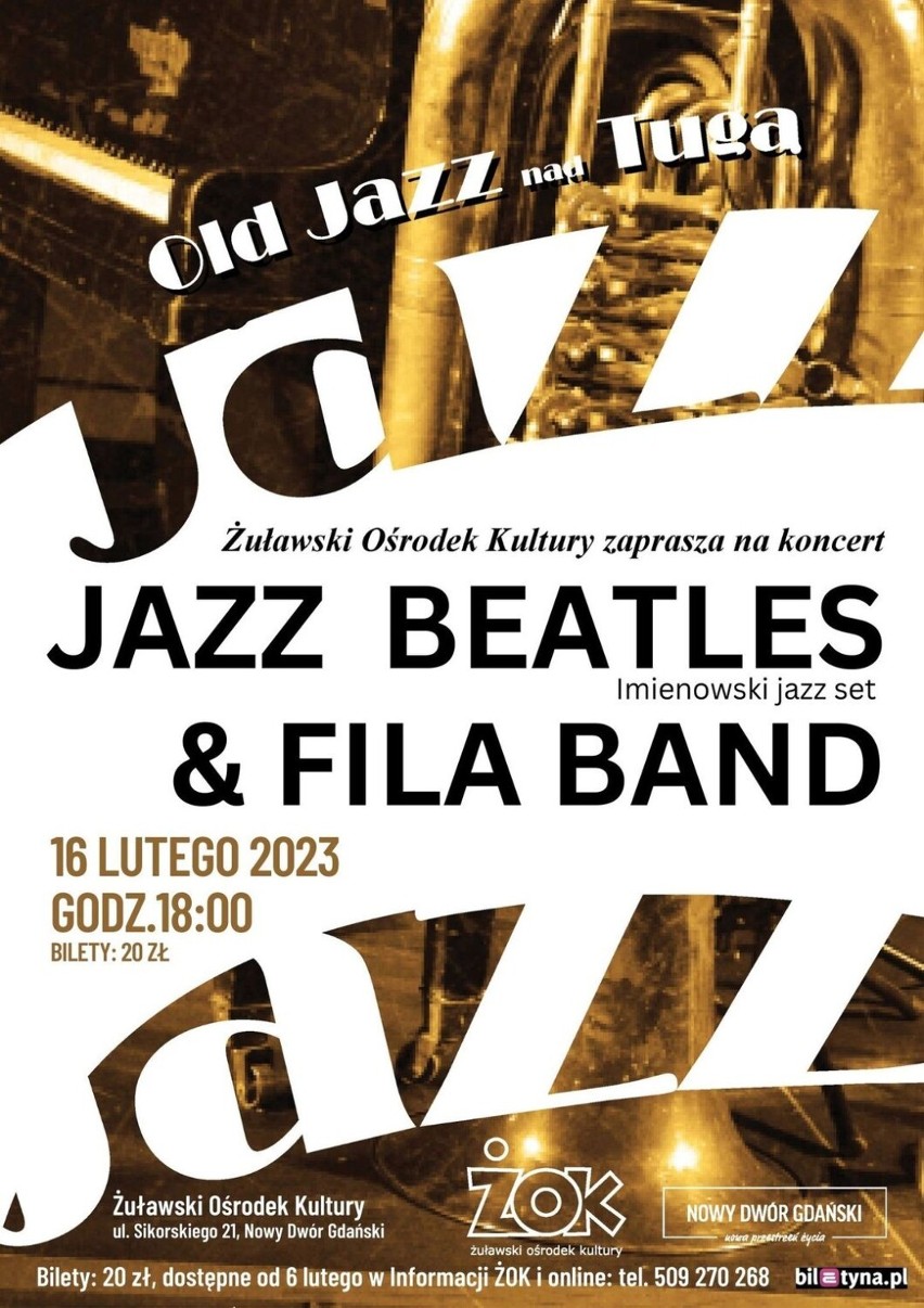 Old Jazz nad Tugą 2023. Fila Band i Imienowski Jazz Set zagrają na 18 edycji muzycznego spotkania