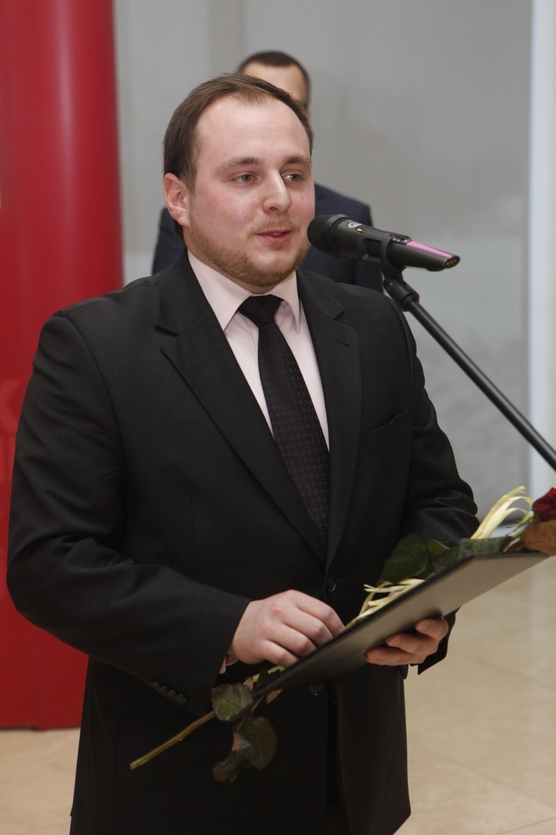 Człowiek Roku 2012: Adam Myszor uczestniczył w gali w redakcji Dziennika Zachodniego