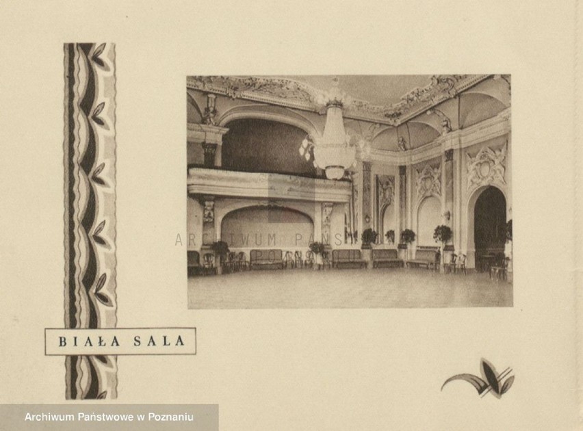 Hotel Bazar - folder reklamowy z 1938 r. (ze zbiorów...