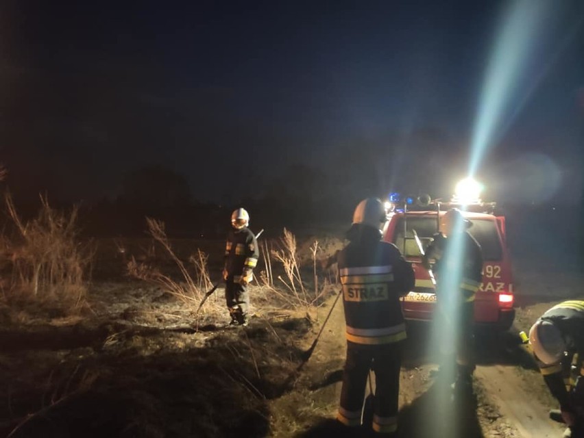 Ludzie zaczynają wypalać trawy. Strażacy z Przemyśla i Buszkowic muszą gasić pożary [ZDJĘCIA]
