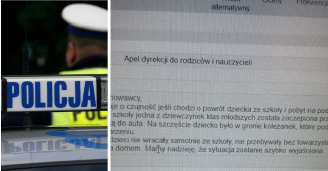 Uważajcie! Próba porwania dziecka, uczennicy Szkoły Podstawowej nr 7 w Nowej Rudzie-Słupcu