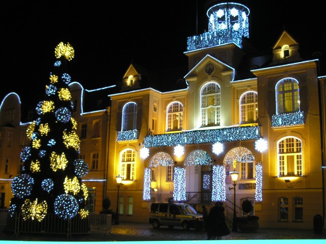 Iluminacja świąteczna w Wejherowie