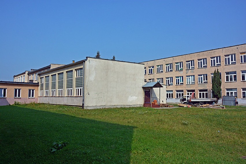 Sala gimnastyczna Szkoły Podstawowej Nr 1 w Lubaczowie przed...