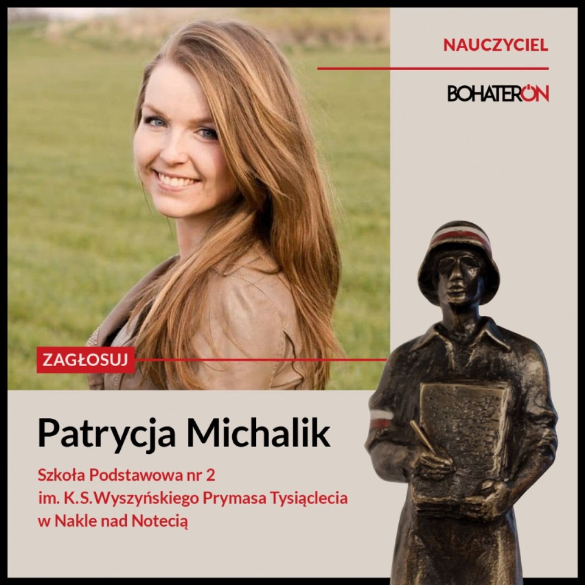 Patrycja Michalik ze Szkoły Podstawowej nr 2 w Nakle nad...