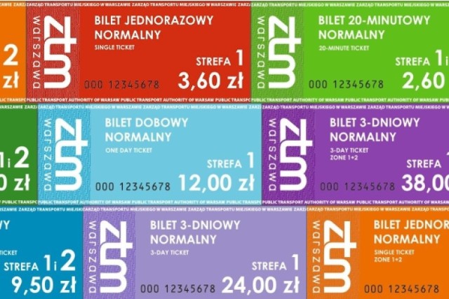 Nowe bilety ZTM: kolorowe i… droższe