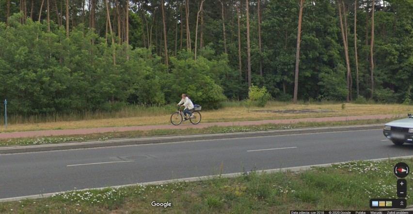 Grudziądz. Przyłapani przez Google Street View na osiedlu Lotnisko. Jesteś na zdjęciu? 