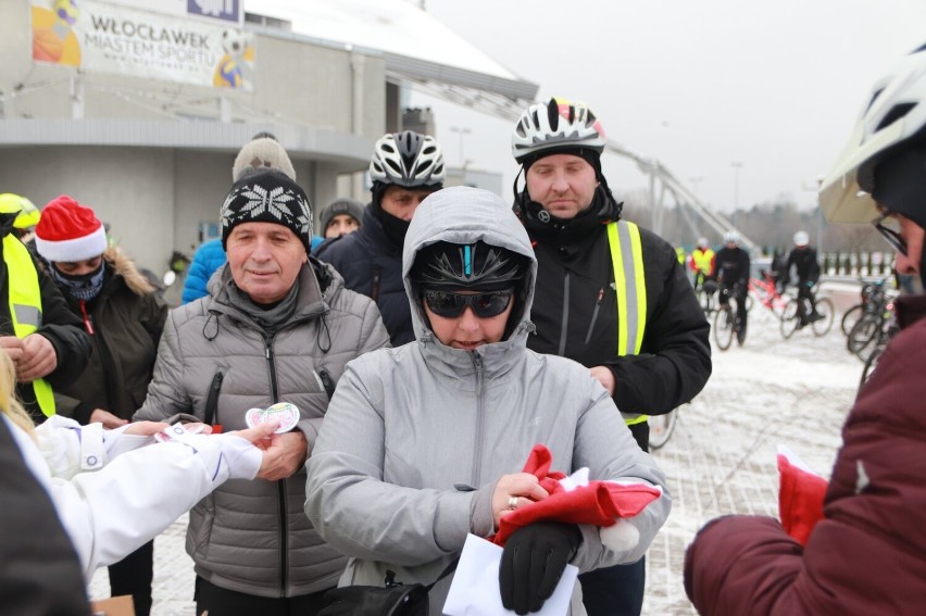 Świąteczny Raj Rowerowy po Włocławku, 17 grudnia 2022 roku.