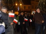 Strajk Obywatelski w Pleszewie  w 35 rocznicę stanu wojennego