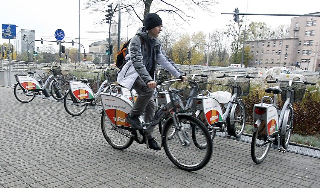 Przez ostatnie pół roku rowery miejskie wypożyczono ponad milion razy