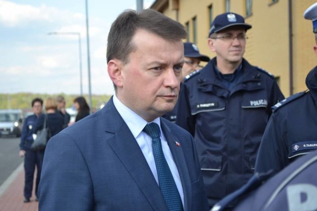 Minister spraw wewnętrznych i administracji Mariusz Błaszczak.