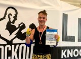 Gratulacje dla Filipa Handke za wygraną walkę z mistrzem Polski Muay Thai