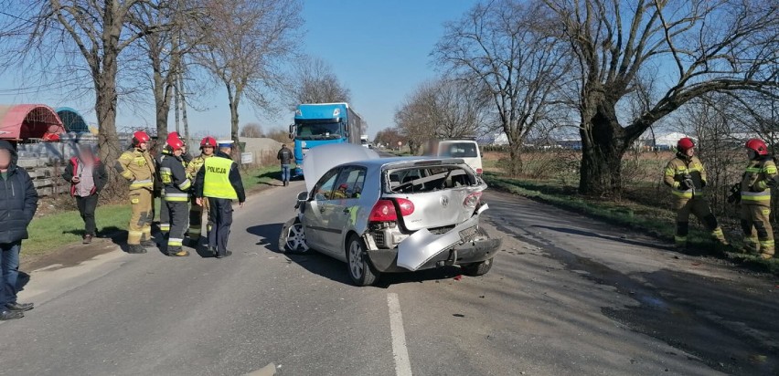 Wypadek drogowy na ul. Lwowskiej - 29.03.2023.