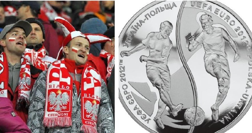 Logo Euro 2012, piłkarze, stadiony oraz orzeł. Między innymi...
