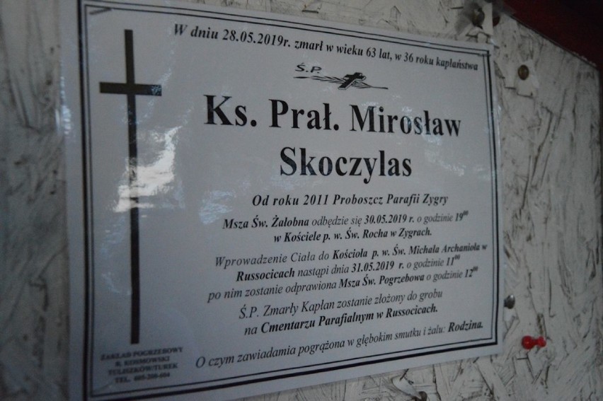 Uroczystości pogrzebowe zmarłego ks. prał. Mirosława...