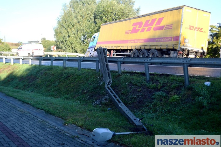 Zderzenie dwóch ciężarówek w Brześciu Kujawskim! [WIDEO, ZDJĘCIA]
