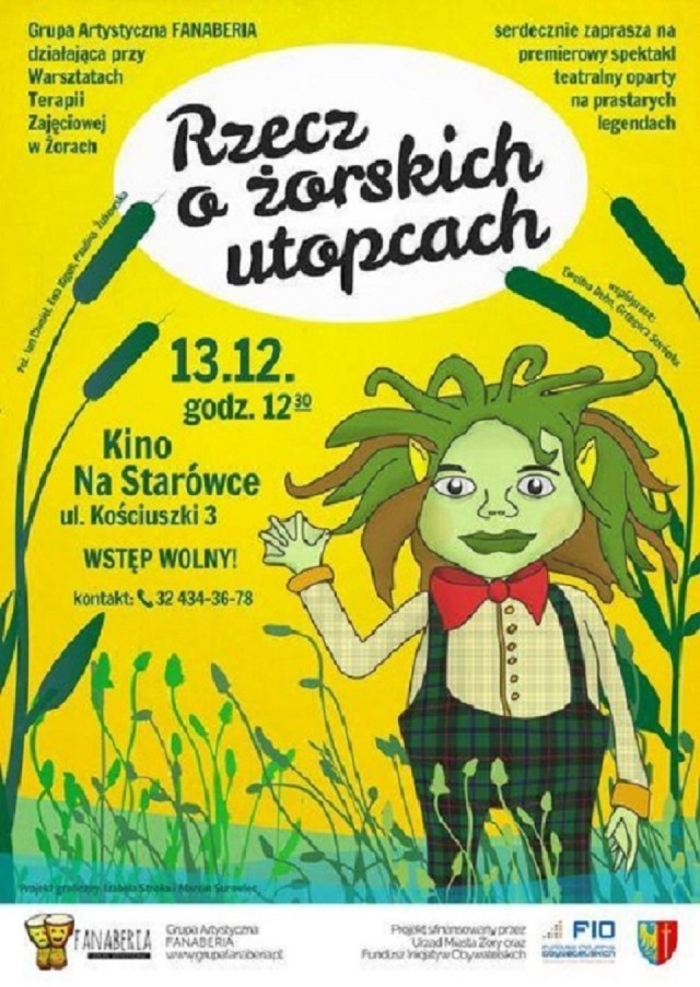 Kino Żory: Premiera Rzecz o żorskich utopcach