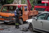 Wypadek w Szczawnie-Zdroju [ZDJĘCIA i FILM]