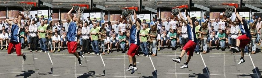 Konkurs wsadów - turniej Alkatraz Streetball 2011