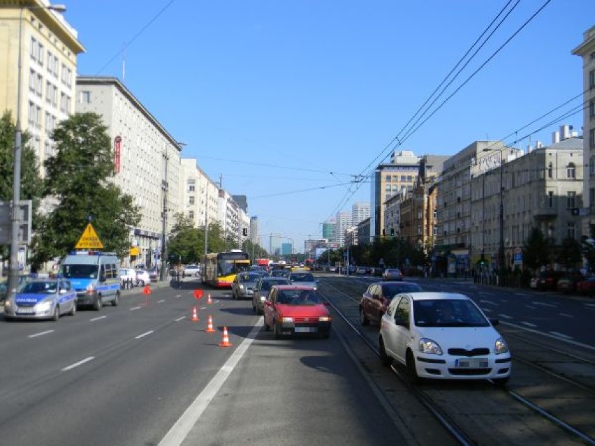 Wypadek na Marszałkowskiej