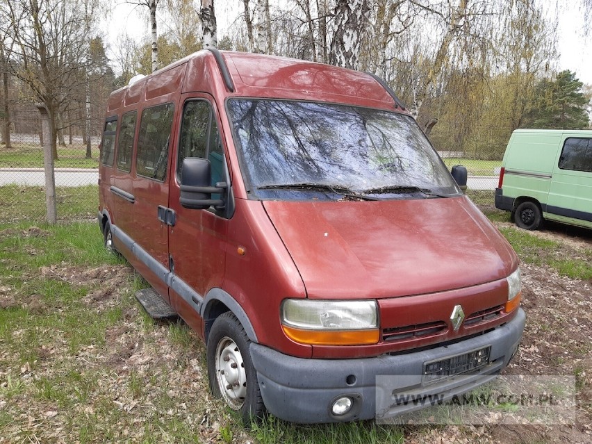 Bus RENAULT MASTER 2.8TD (16 miejsc siedzących, pęknięta...