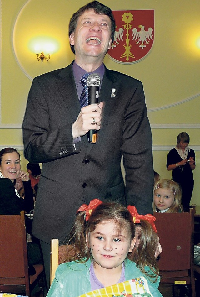 Marek Michalak miło spędził czas z dziećmi