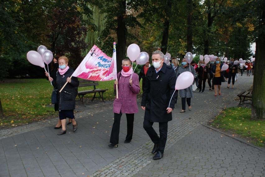 III Marsz Różowej Wstążki w Pińczowie