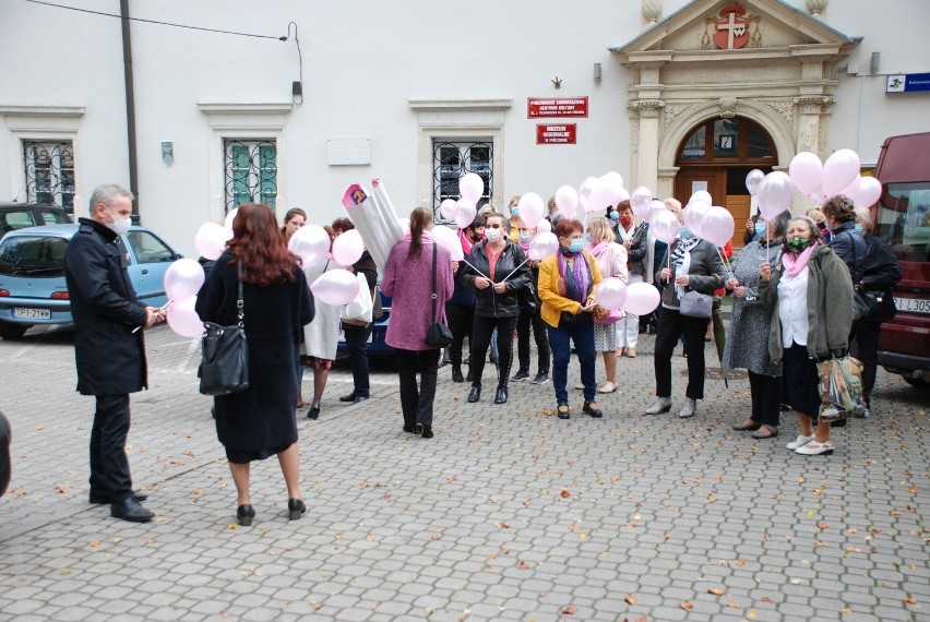 III Marsz Różowej Wstążki w Pińczowie