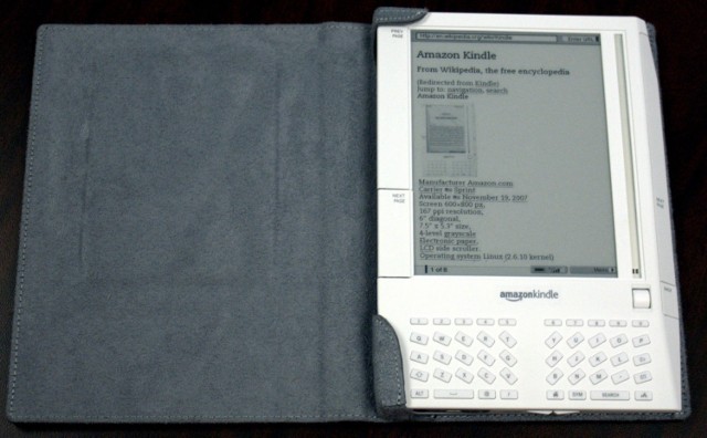 Czytnik Amazon Kindle.