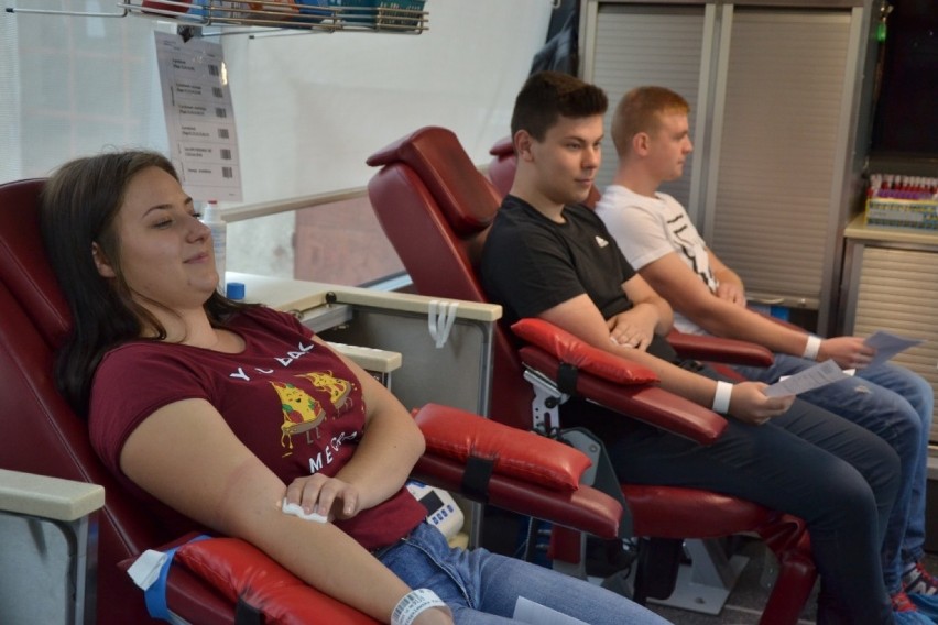 W Zespole Szkół Technicznych w Lipnie odbyła się akcja poboru krwi