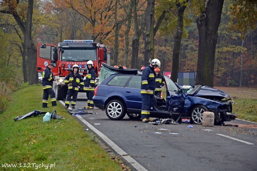 Tragiczny wypadek w Bojszowach ZDJĘCIA