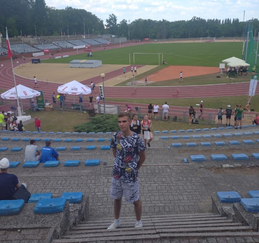 Malbork. Reprezentant Sokoła startował na mistrzostwach Polski LZS w lekkoatletyce. Celem jest udział w olimpiadzie młodzieży