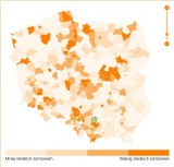 Jakie słodkości zamawia się najczęściej w powiatach Małopolski. Lista i mapa