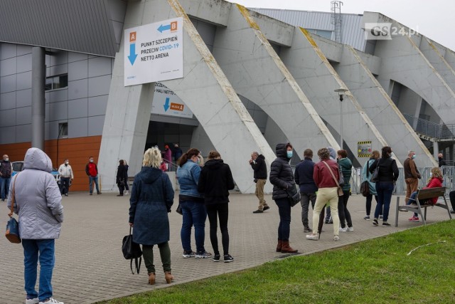 Netto Arena - punkt szczepień i szpital tymczasowy