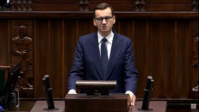 Premier Mateusz Morawiecki zabrał głos ws. odcięcia dostaw gazu przez Rosję