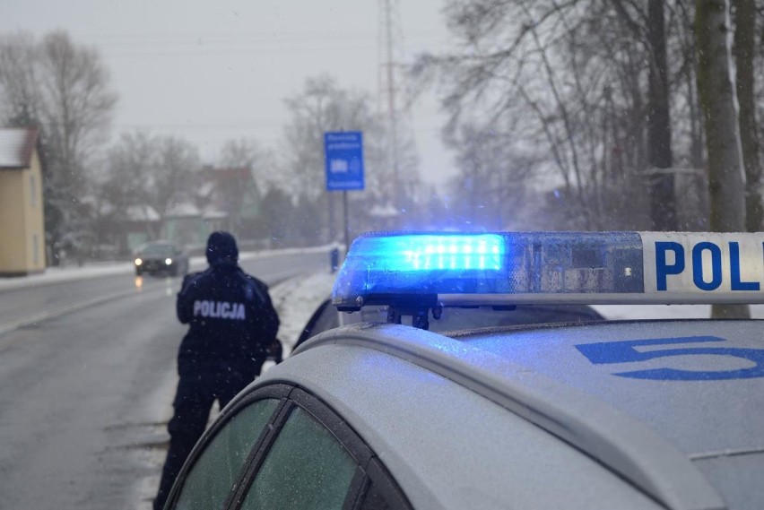 Tak wyglądały policyjne kontrole w Krośnie Odrzańskim i...