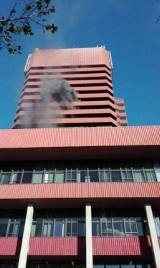 Poznań: Pożar w Collegium Altum? To ćwiczenia strażaków