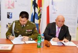 Porozumienie o współpracy 10 Wrocławskiego Pułku Dowodzenia z Miastem i Gminą Bierutów