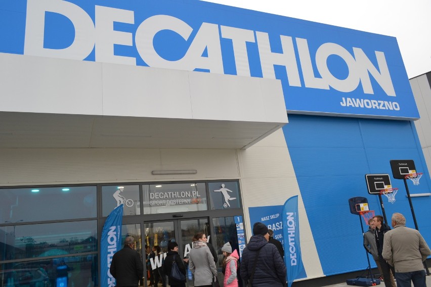 W Jaworznie odbyło się wielkie otwarcie sklepów Decathlon...