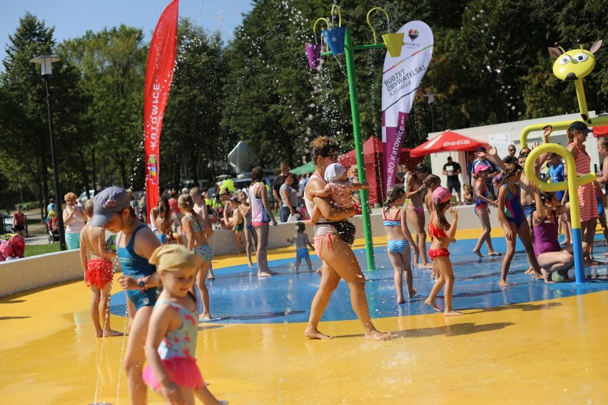 Wodny Plac Zabaw w Katowicach już otwarty