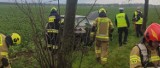 Wypadek na trasie Wolsztyn - Obra w miejscowości Krutla. Jedna osoba została poszkodowana i przewieziona do szpitala
