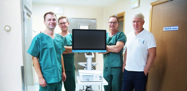Oddział otolaryngologiczny szpitala w Grudziądzu wzbogacił się o nowoczesny tor wizyjny, który pozwala przeprowadzać laryngologiczne zabiegi chirurgiczne.