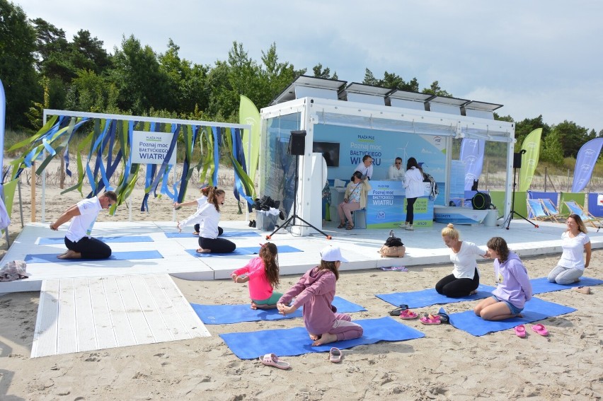 Projekt „Plaża PGE – Poznaj Moc Bałtyckiego Wiatru” zawitał do Łeby              