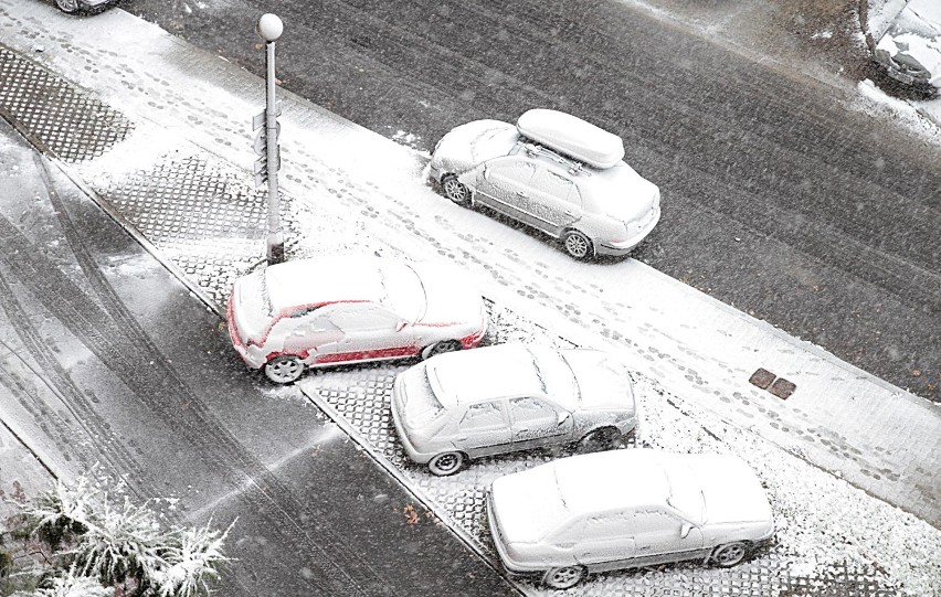 Pierwszy śnieg w Krakowie [ZDJĘCIA]