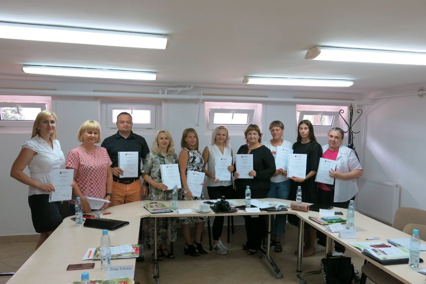 Kurs języka polskiego dla obywateli Ukrainy w Jarosławiu dobiegł końca