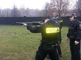 Policja Dąbrowa Górnicza: policjanci strzelali do celów