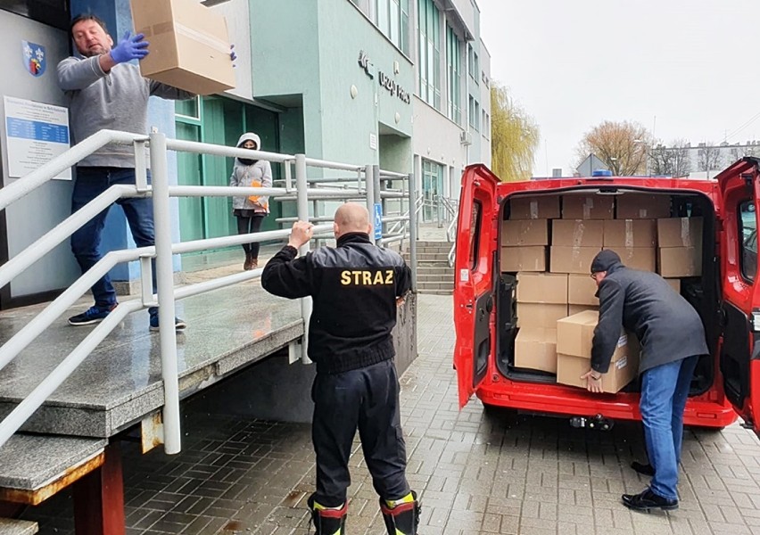 Maseczki trafią do punktów szczepień przeciwko Covid-19 na...