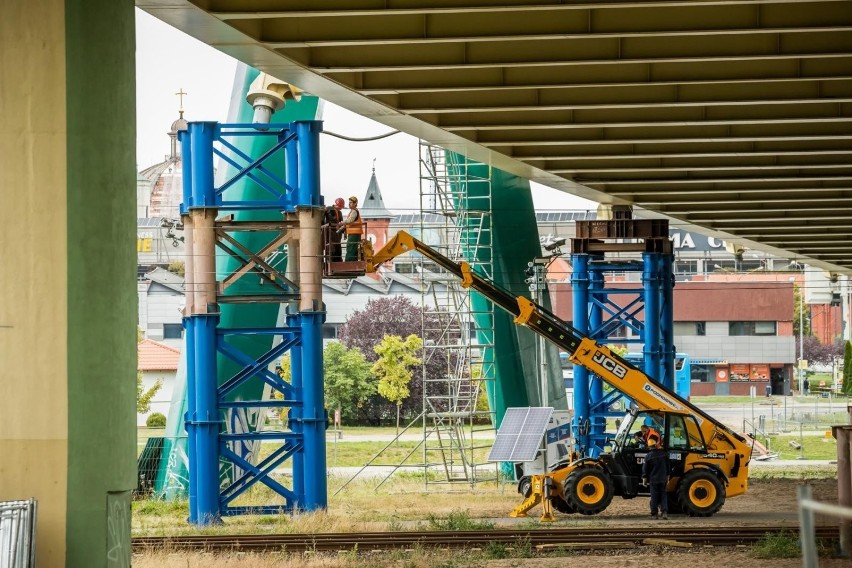 Rozpoczął się drugi etap naprawy mostu na Trasie...