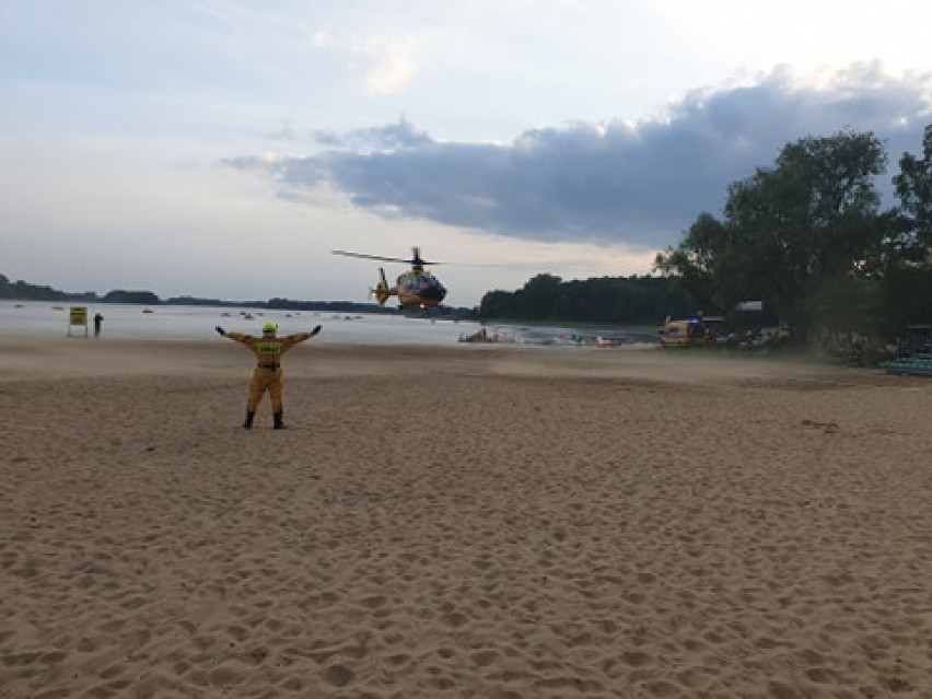 TRAGEDIA na plaży w Skorzęcinie - znamy szczegóły, 13.06.2020 [FOTO]