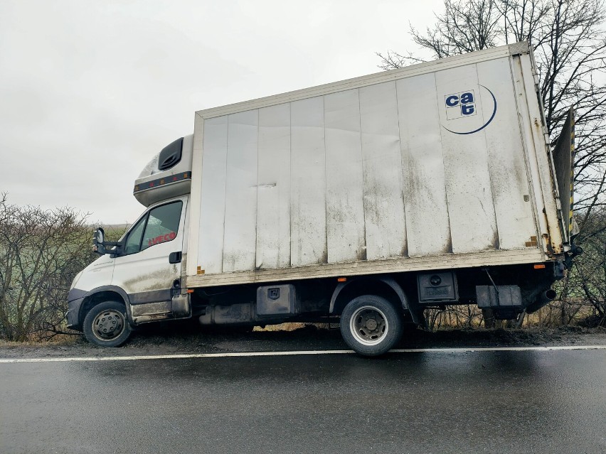 W Białochowie doszło także do kilku innych kolizji. Do rowu...